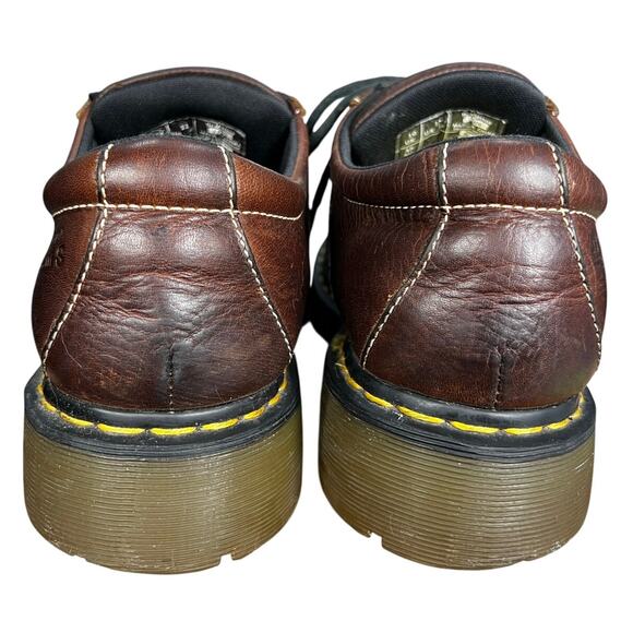 Vintage Dr Marten’s Men’s Brown Leather Lace Up Oxfords Size US 11 - Picture 8 of 10
